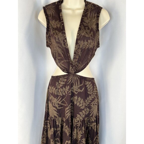 Bec + Bridge Desert Palm Cutout Maxi Dress $400 - Picture 4 of 13